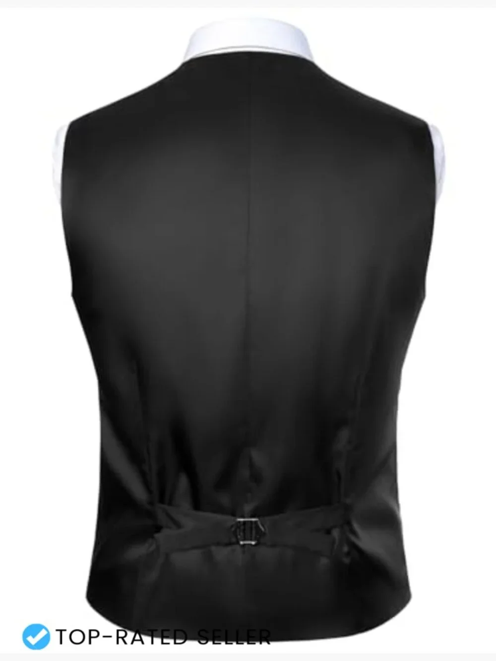 Men's Slim Fit Formal Wedding Dress Vest Classic Elegant Sleeveless Button Up